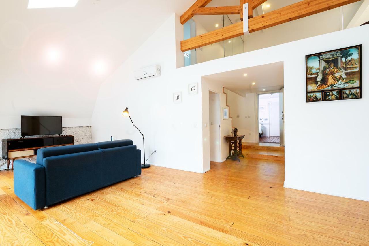 Apa M - Loft Guesthouse Jardim Das Maes Charming Viseu Eksteriør billede